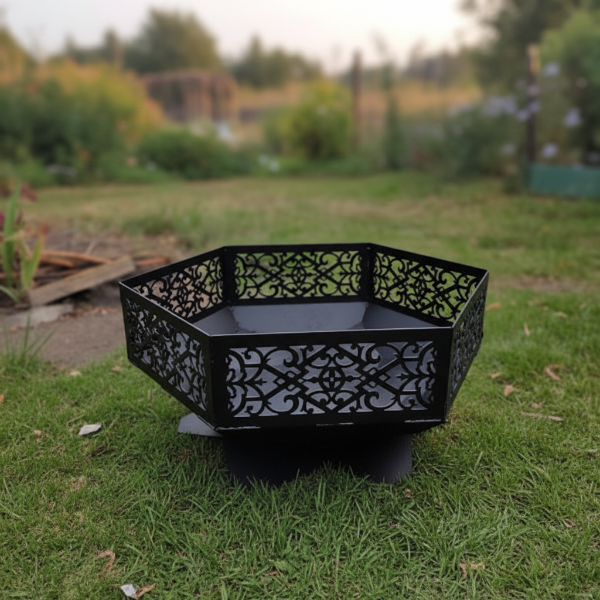 Pyramid Half Firepit
