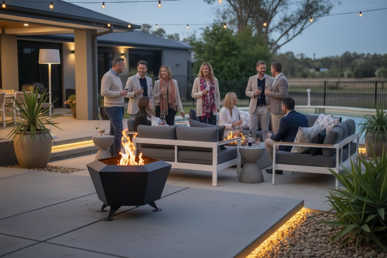 Smokeless Firepit - Double Wall Design