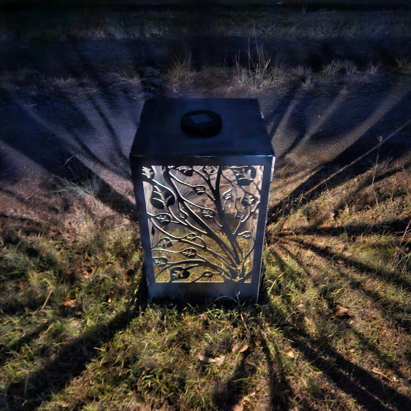 Botanical Solar Garden Lantern