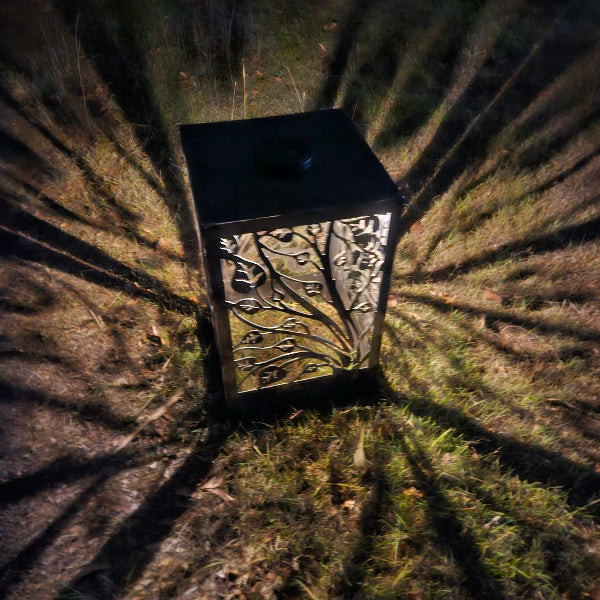 Botanical Solar Garden Lantern