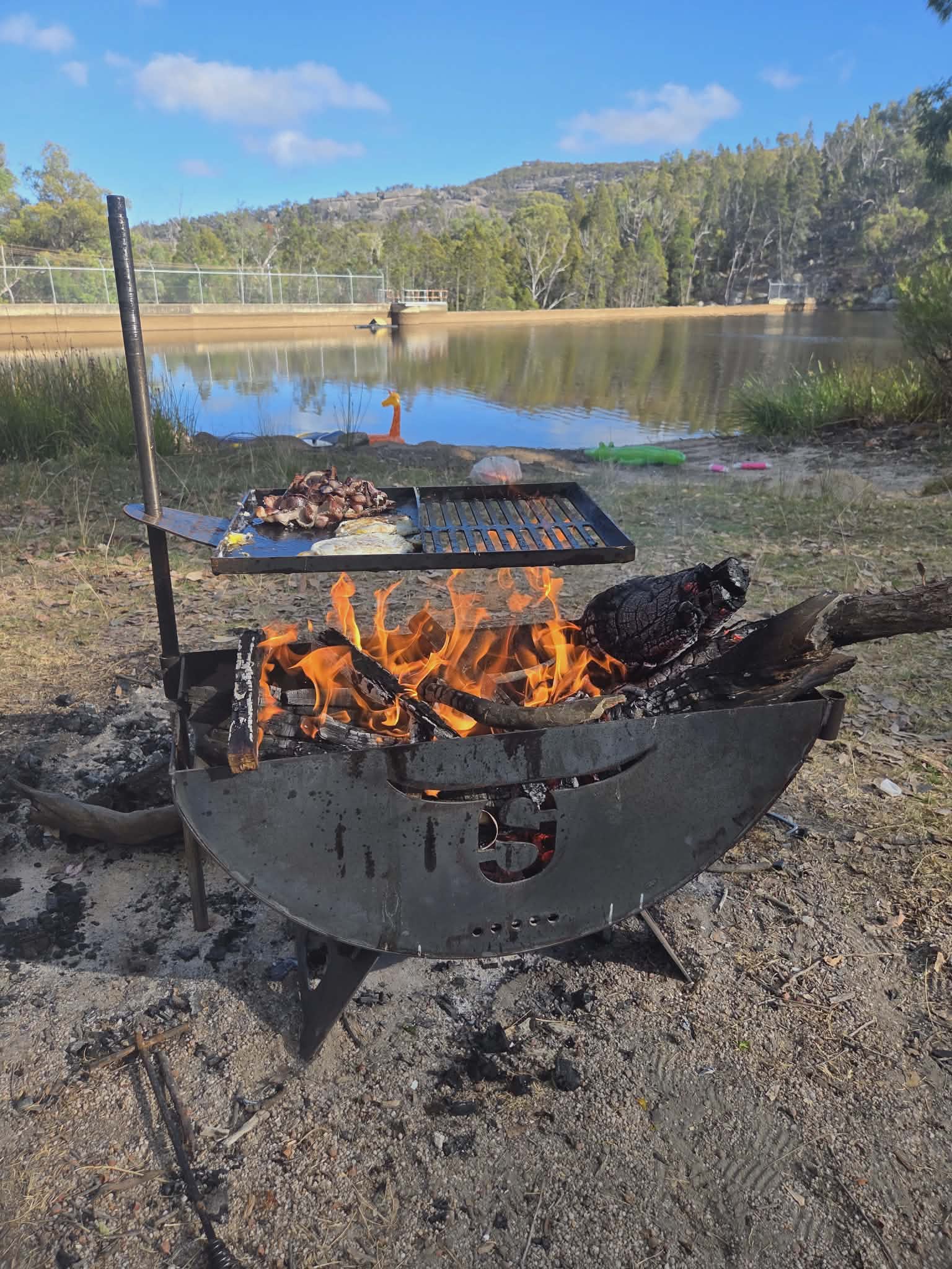 Trailblazer Spare Tyre BBQ/Firepit