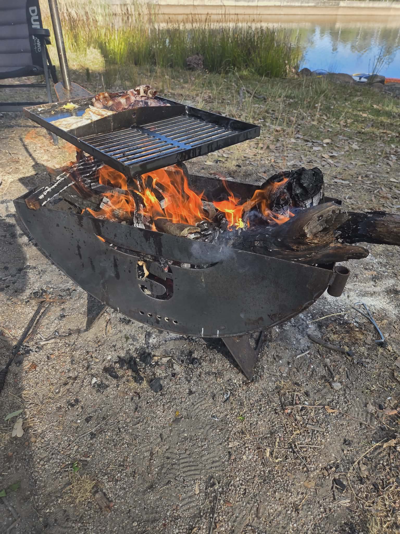 Trailblazer Spare Tyre BBQ/Firepit