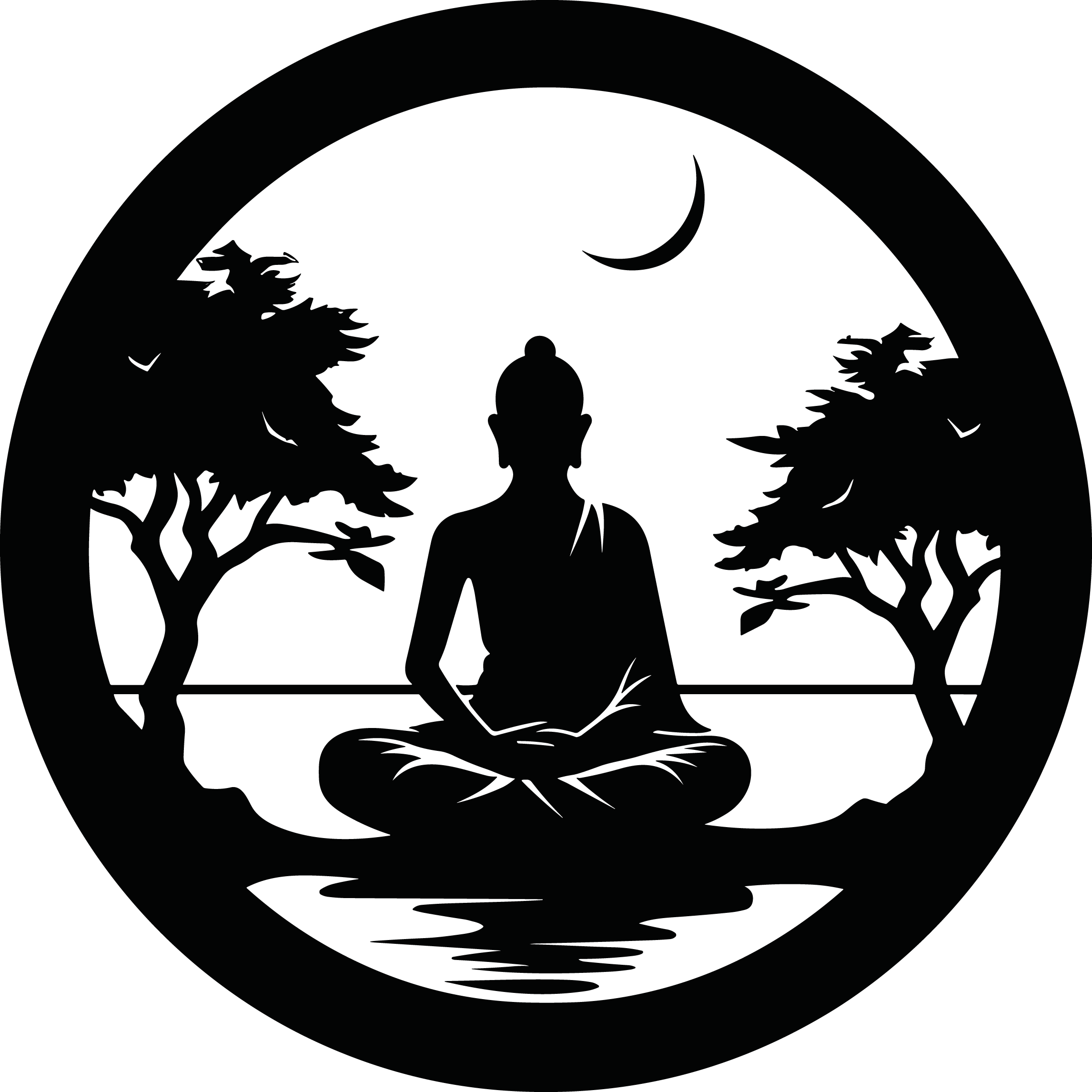 Buddha Serenity Metal Wall Art