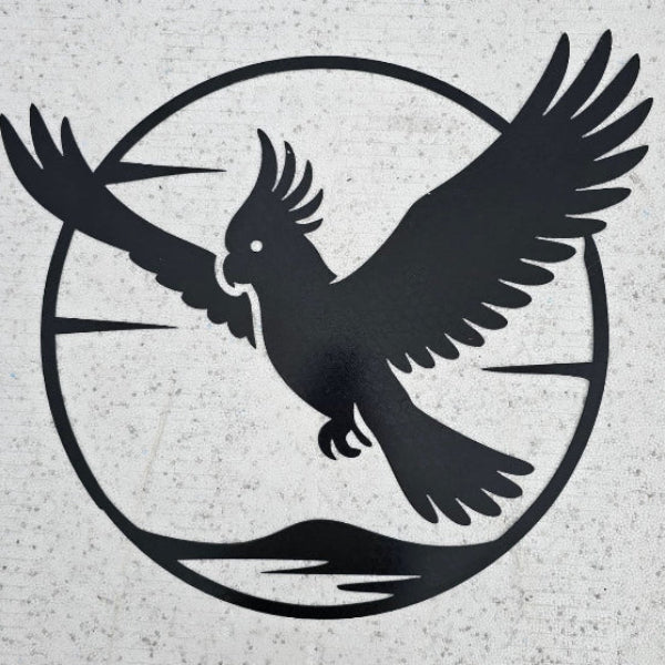 Cockatoo Metal Art
