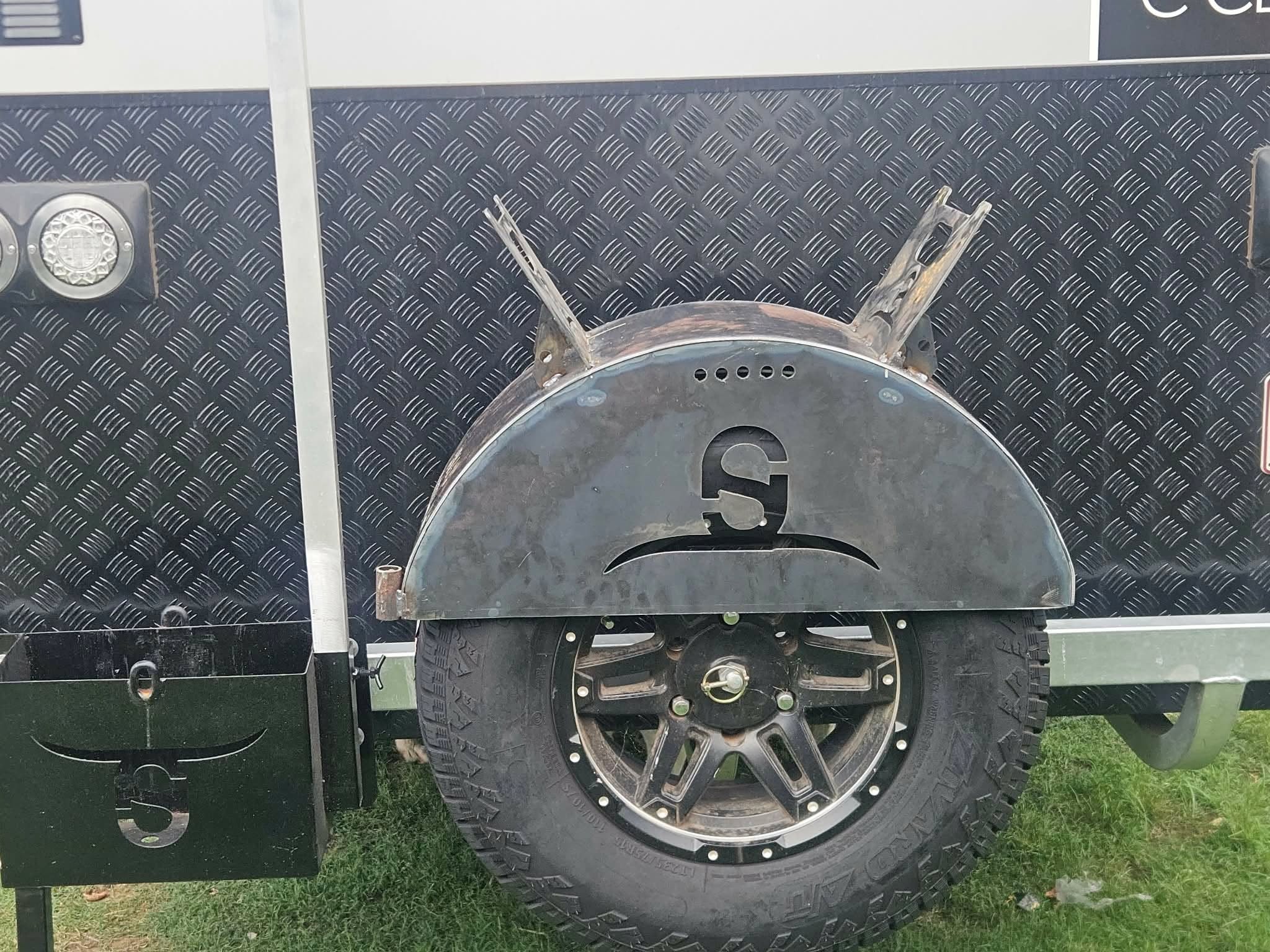 Trailblazer Spare Tyre BBQ/Firepit