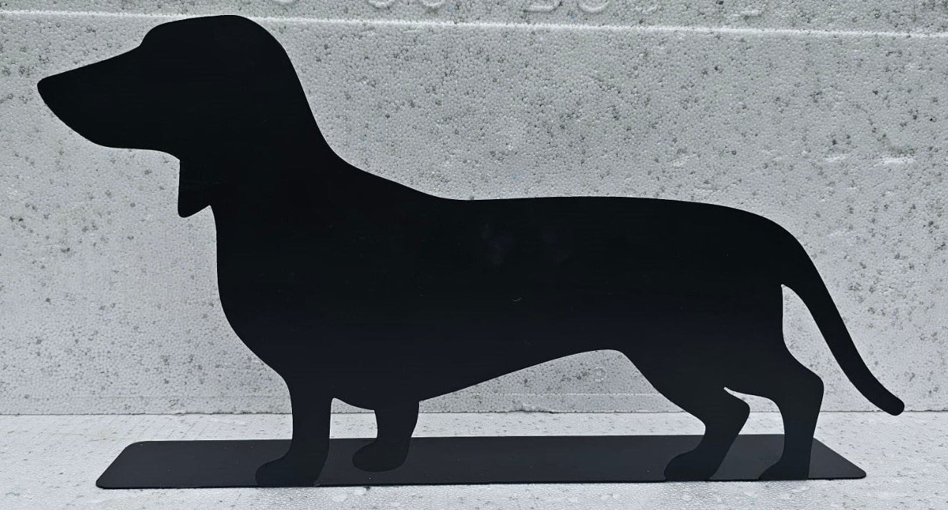 Dachshund Freestanding Metal Silhouette