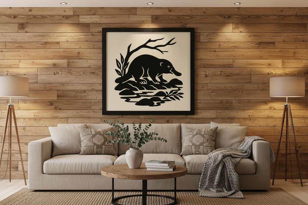 Platypus Metal Art