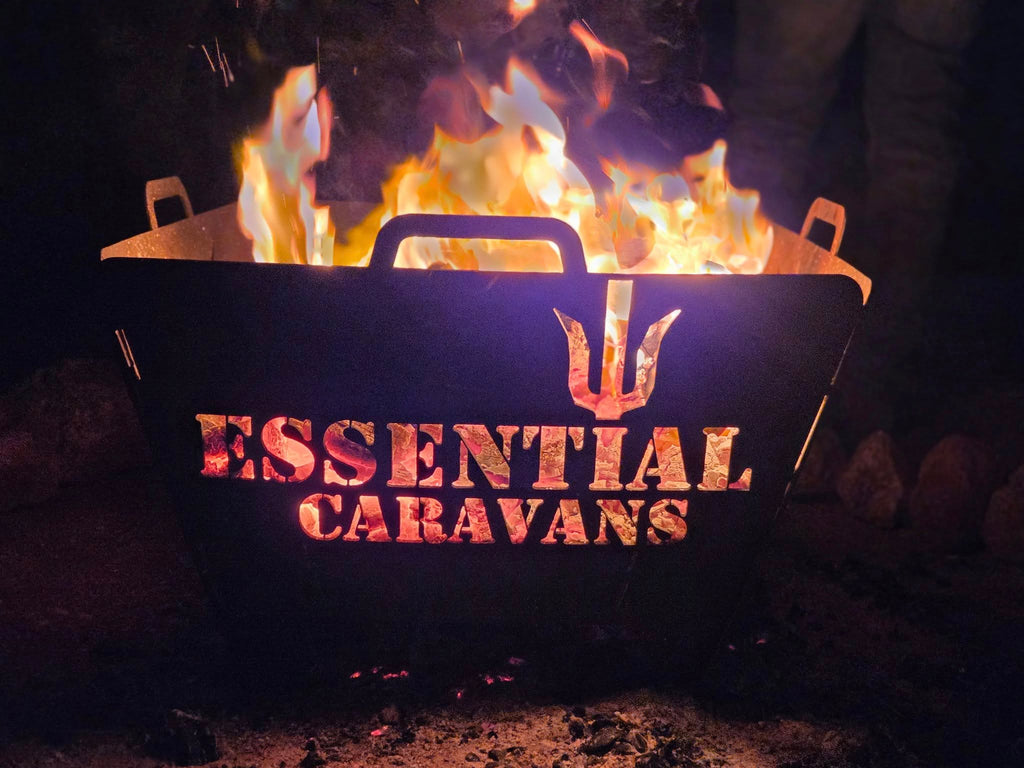 Square Compact Firepit/BBQ