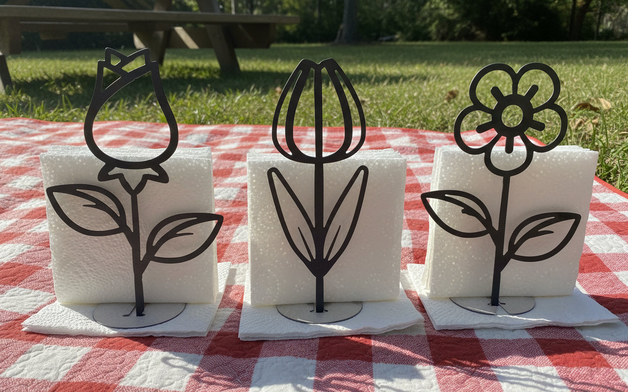 Flower Napkin Holders