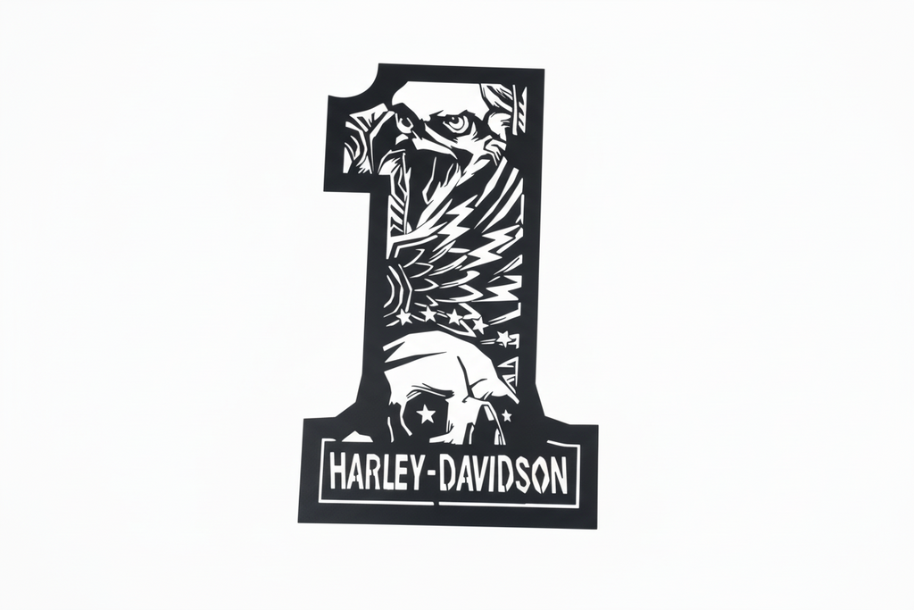 Harley Davidson #1 Metal Art