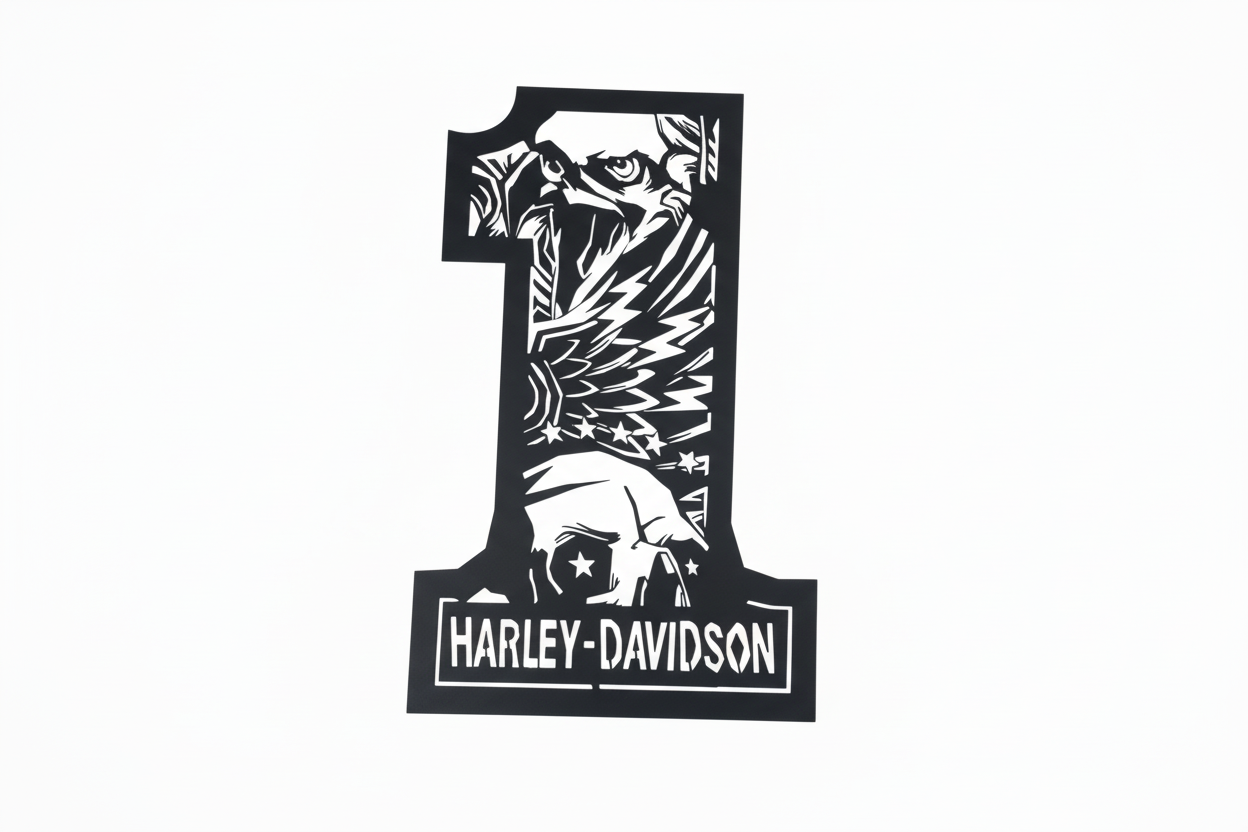 Harley Davidson #1 Metal Art