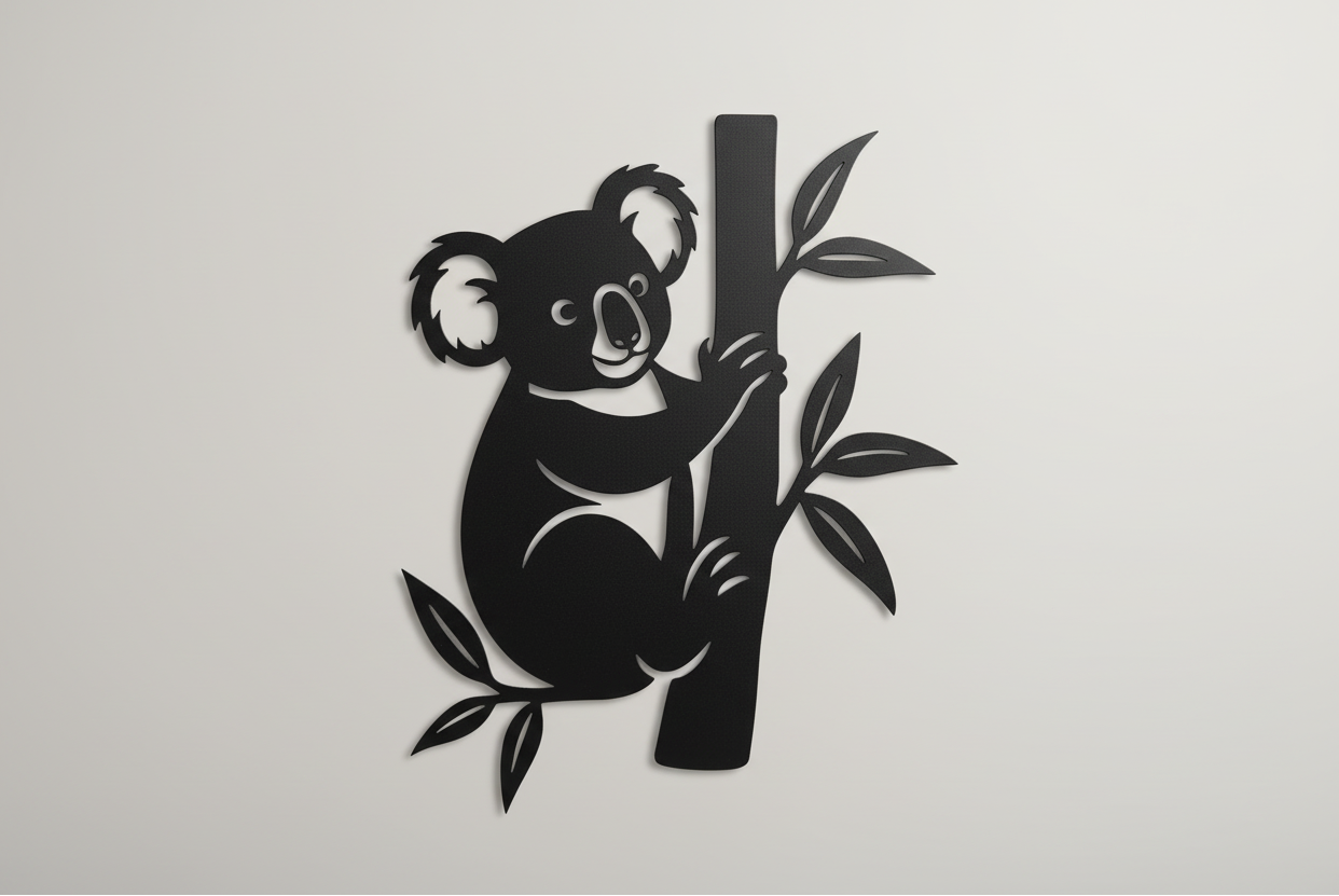 Koala Metal Art