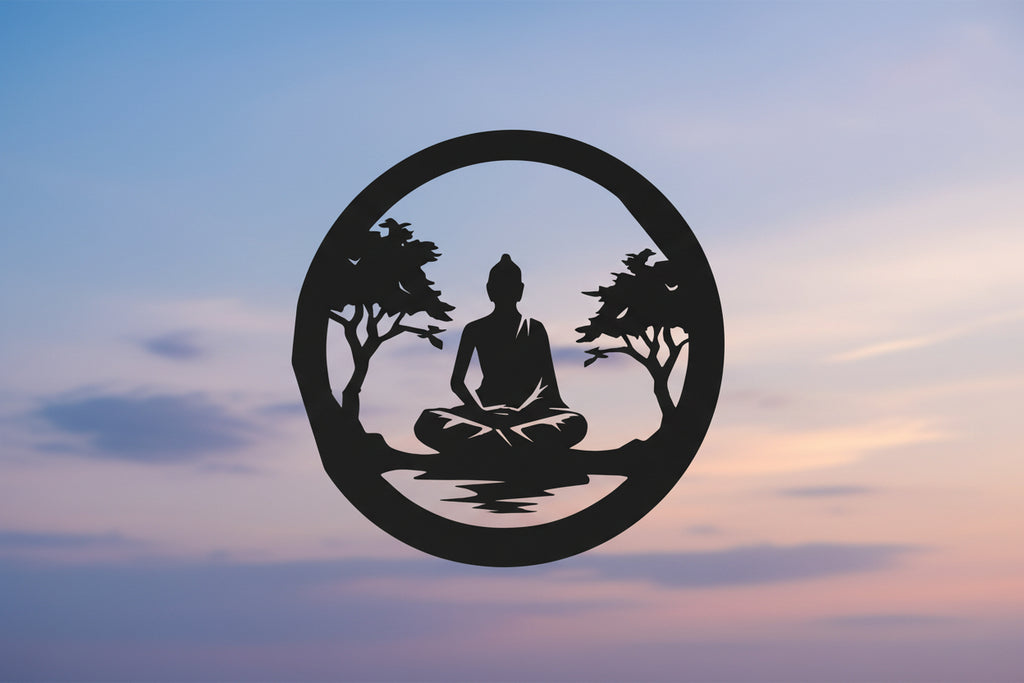 Buddha Serenity Metal Wall Art
