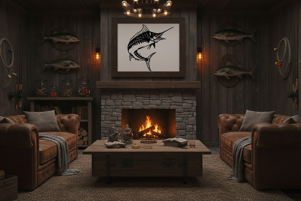 Marlin Metal Art