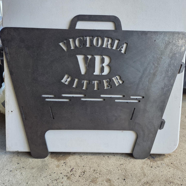 Square Compact Firepit/BBQ