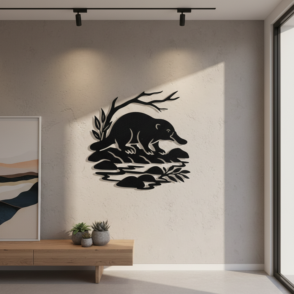 Platypus Metal Art