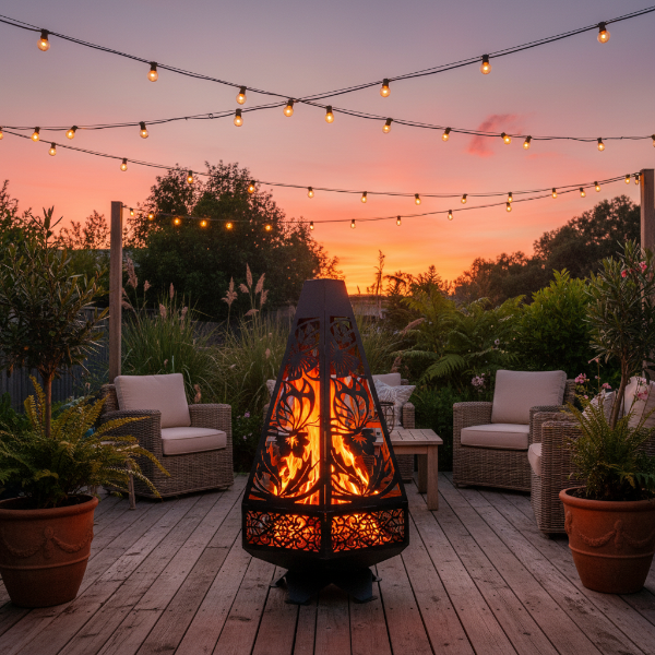 Pyramid Fireplace
