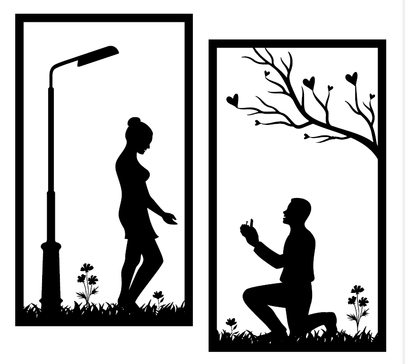 Proposal Wall Décor