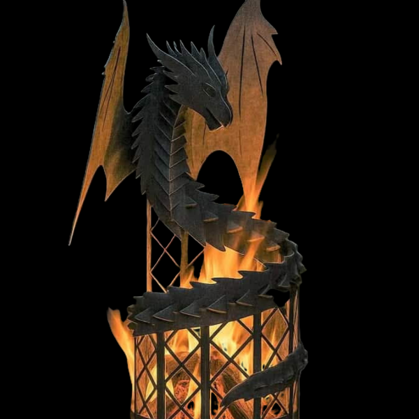 3D Dragon Firepit