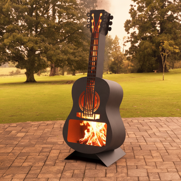 Guitar Fire Pit