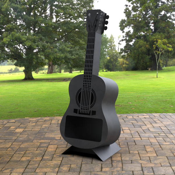 Guitar Fire Pit