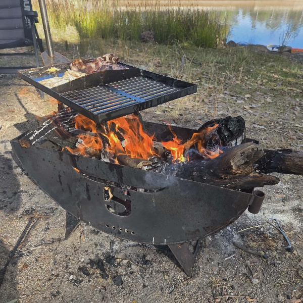 Trailblazer Spare Tyre Firepit/ BBQ