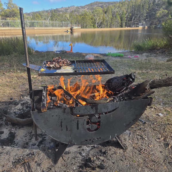 Trailblazer Spare Tyre Firepit/ BBQ