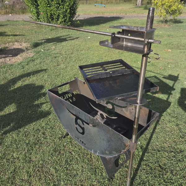 Trailblazer Spare Tyre Firepit/ BBQ