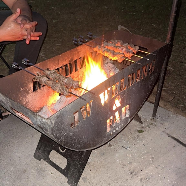 Trailblazer Spare Tyre Firepit/ BBQ