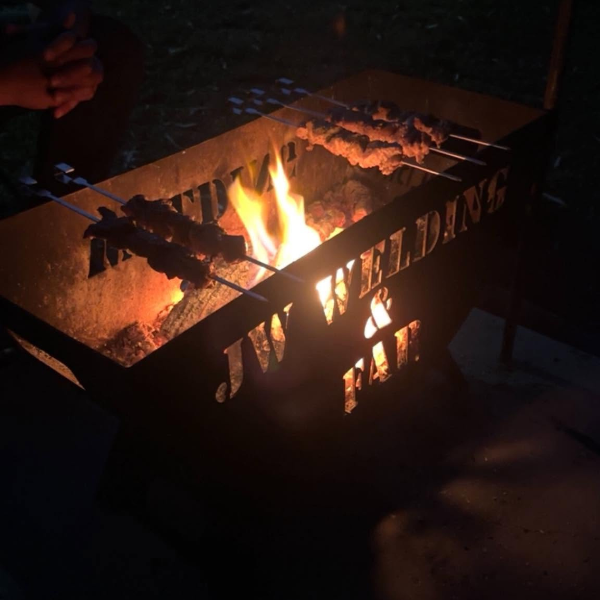 Trailblazer Spare Tyre Firepit/ BBQ