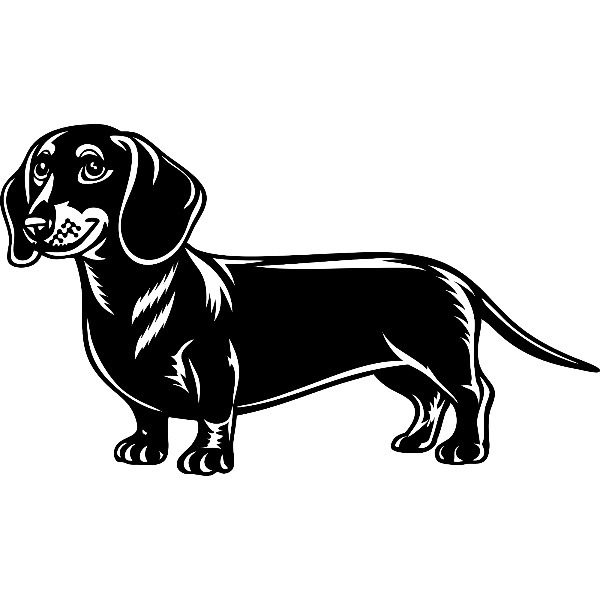 Dachshund Metal Wall Art
