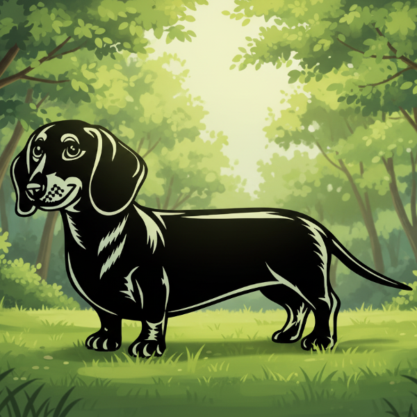 Dachshund Metal Wall Art