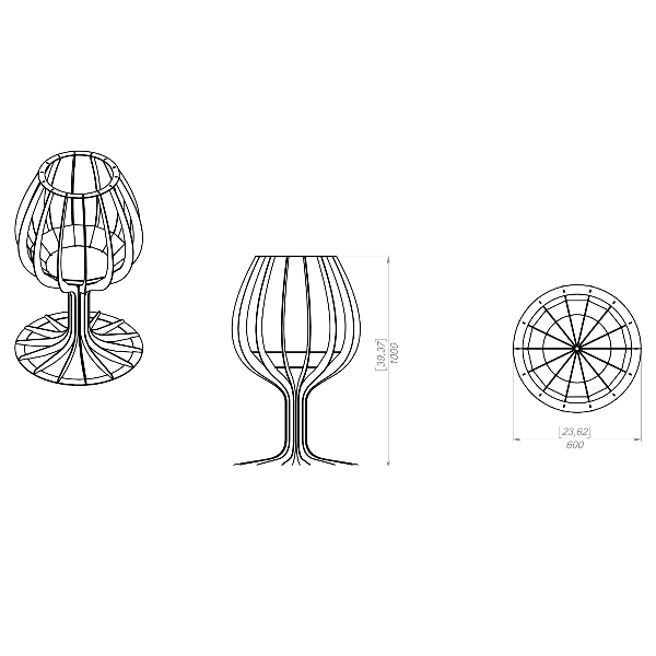 Wineglass Fire Pit