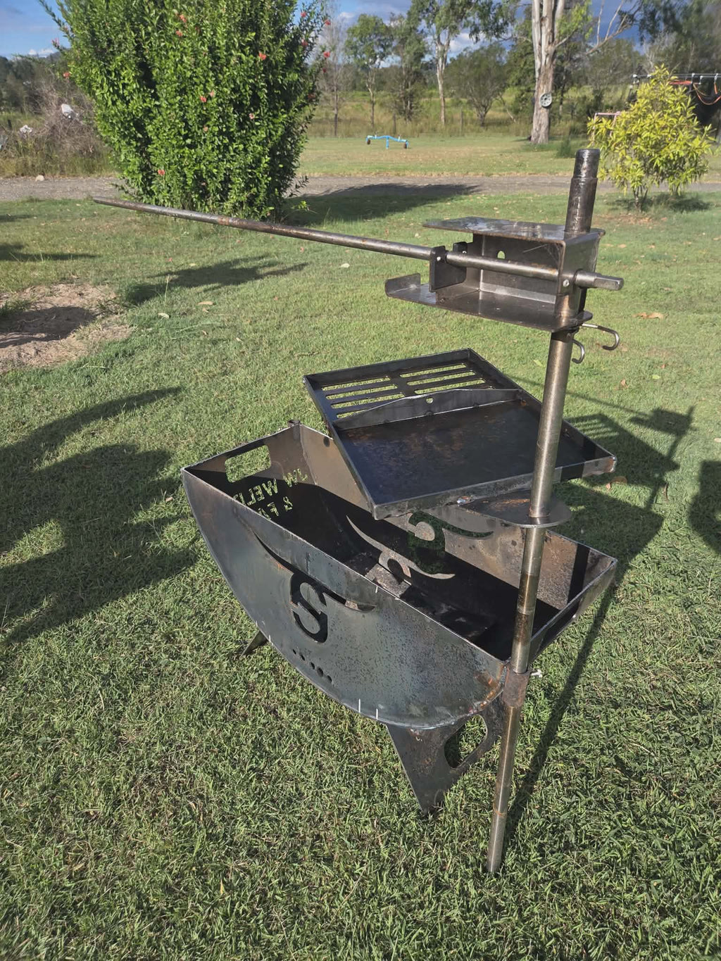 Trailblazer Spare Tyre BBQ/Firepit