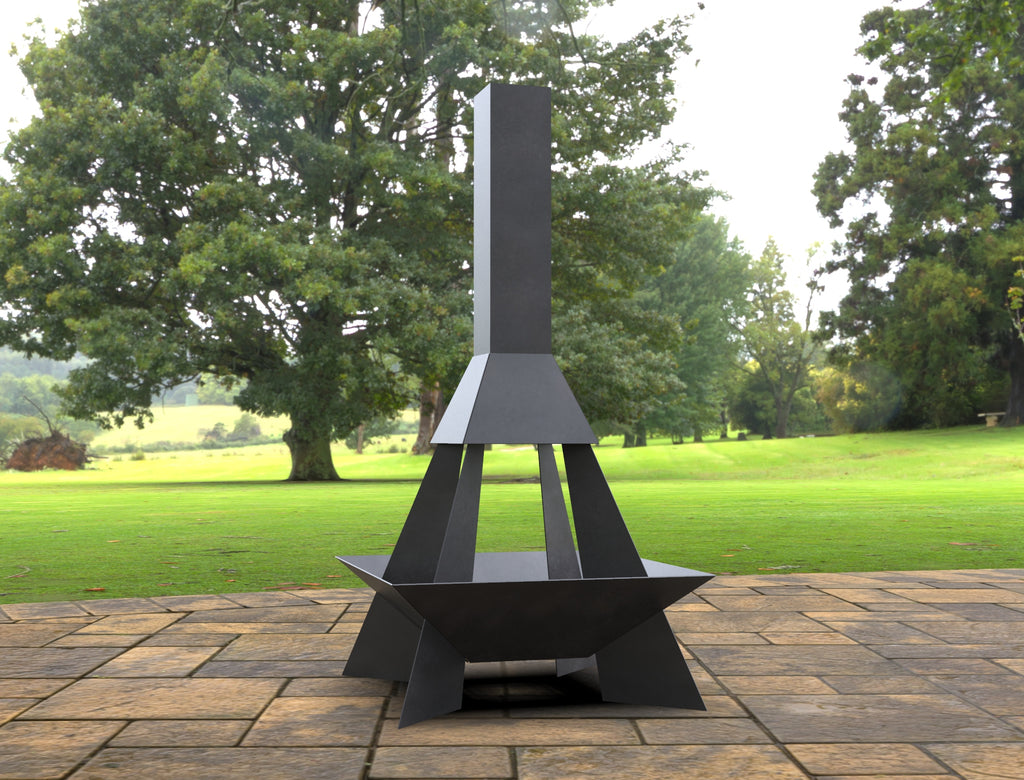Pyramid Rocket Firepit
