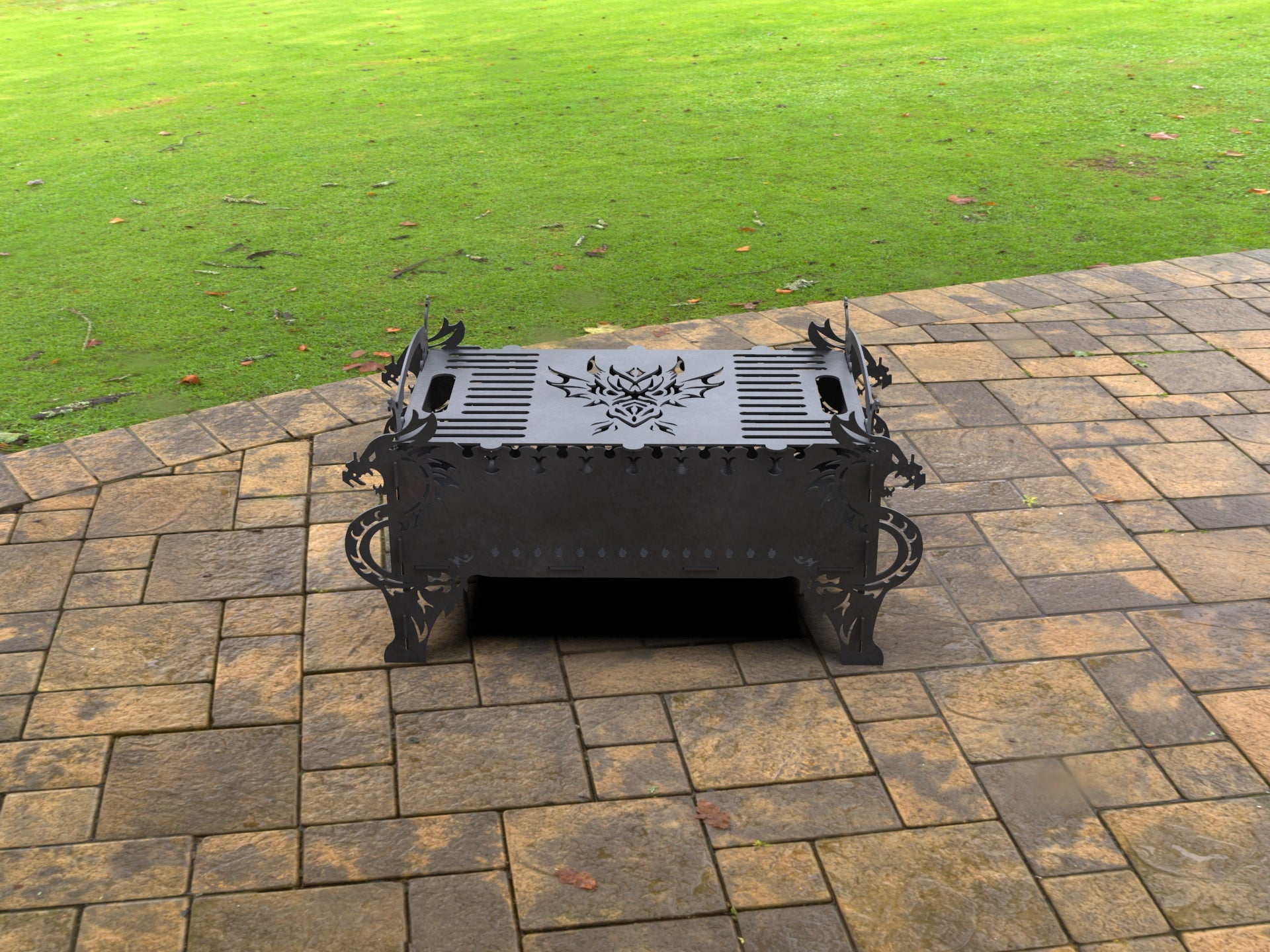 Dragon Firepit/BBQ Compact