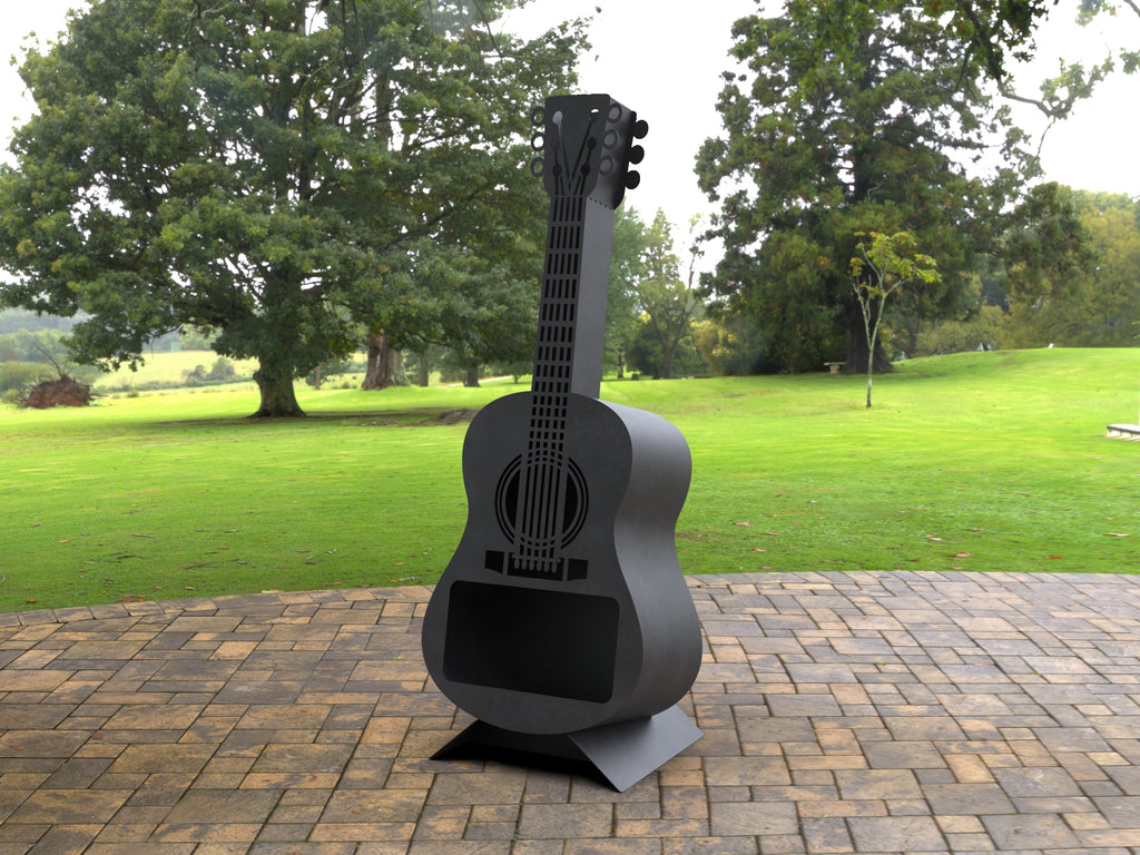 Guitar Fire Pit