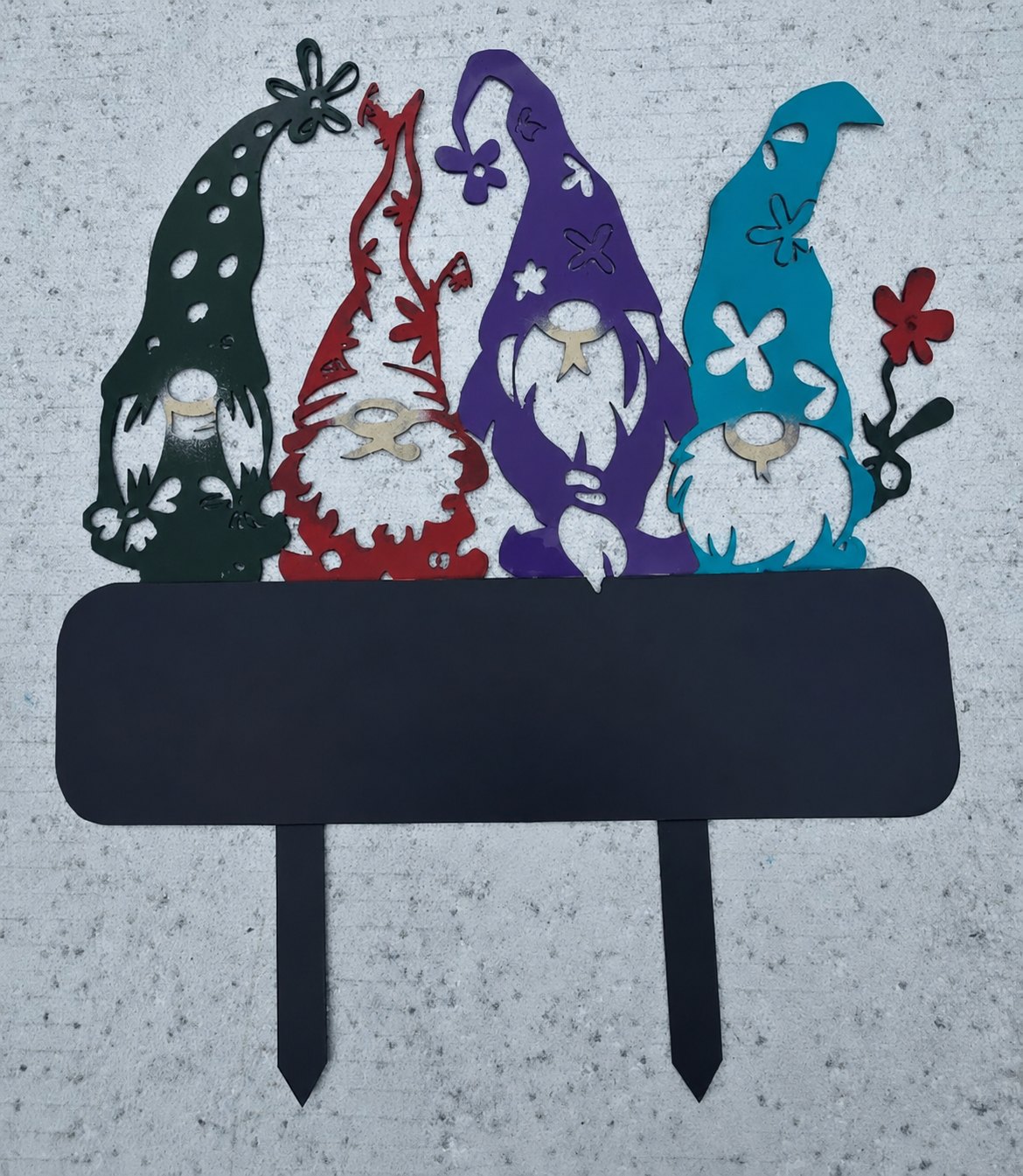 4 Gnome Grandma Garden Stake