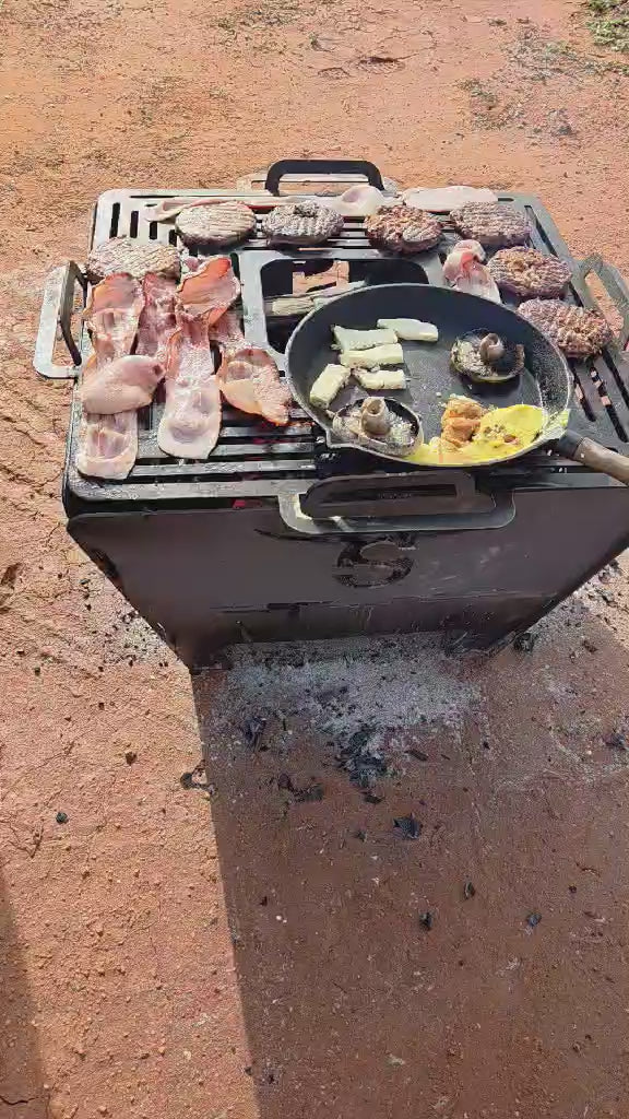 Square BBQ Grill Plate - Square Firepit/BBQ
